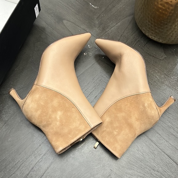 27 EDIT NATURALIZER   Florentine Bootie In Bamboo Tan Leather - Picture 9 of 10